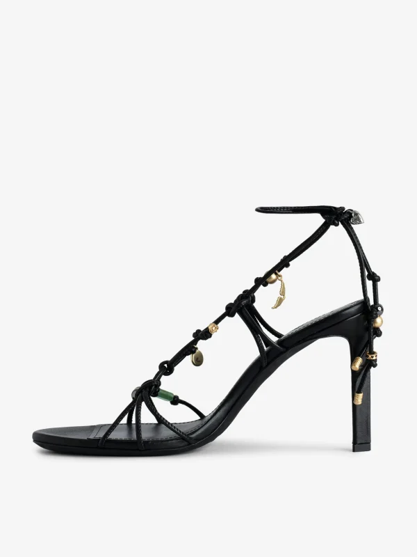 Zadig&Voltaire Alana Sandals Black Hot