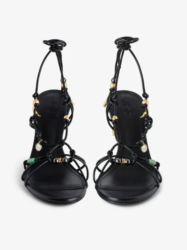 Zadig&Voltaire Alana Sandals Black Hot