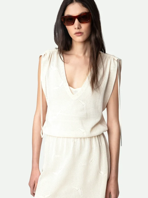 Zadig&Voltaire Alanis Dress Ecru Best