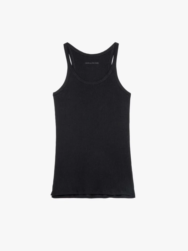 Zadig&Voltaire Alba Tank Top Black Store