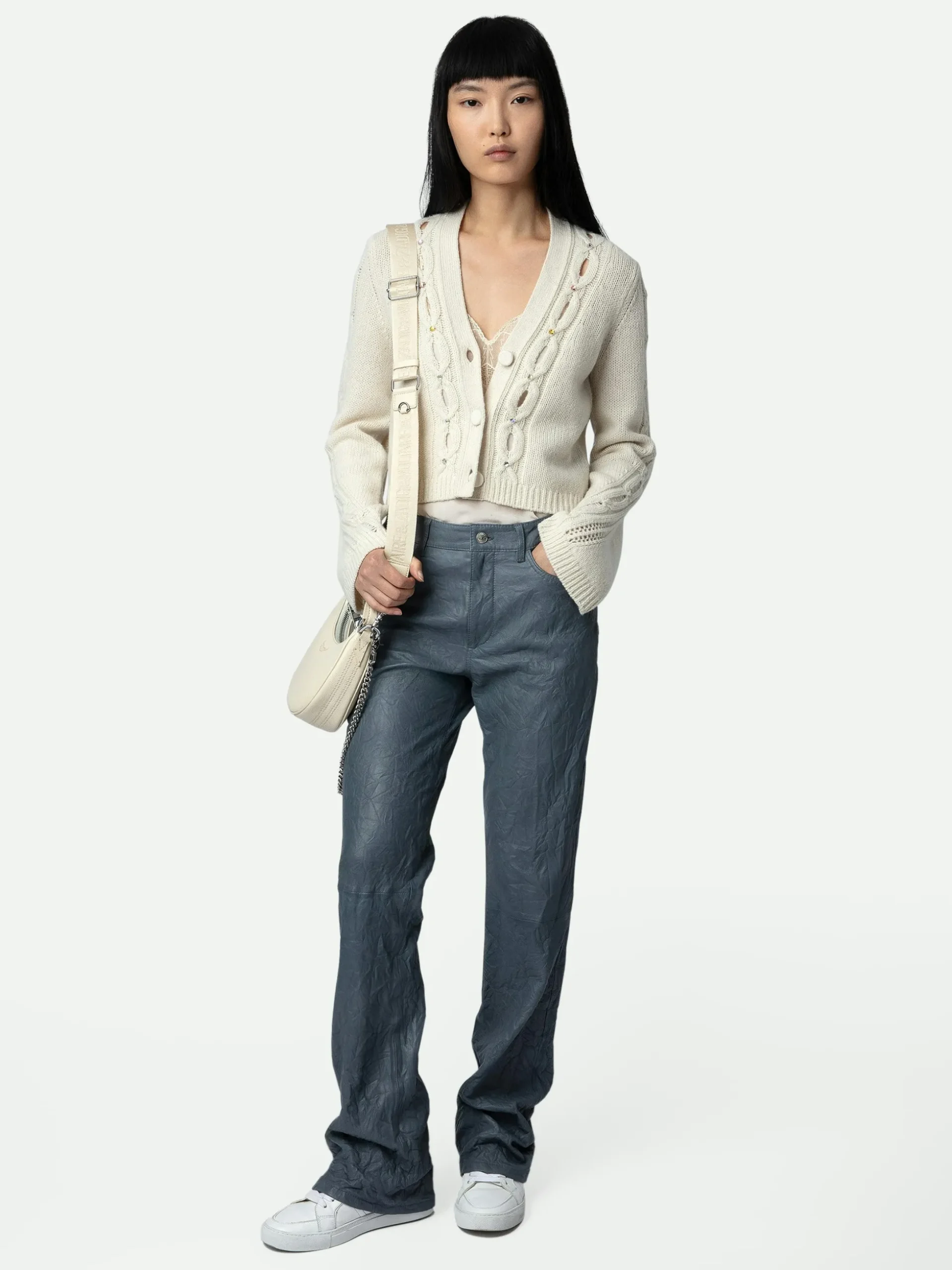 barley_cardigan_0.webp Zadig&Voltaire Barley Cardigan Ecru Fashion
