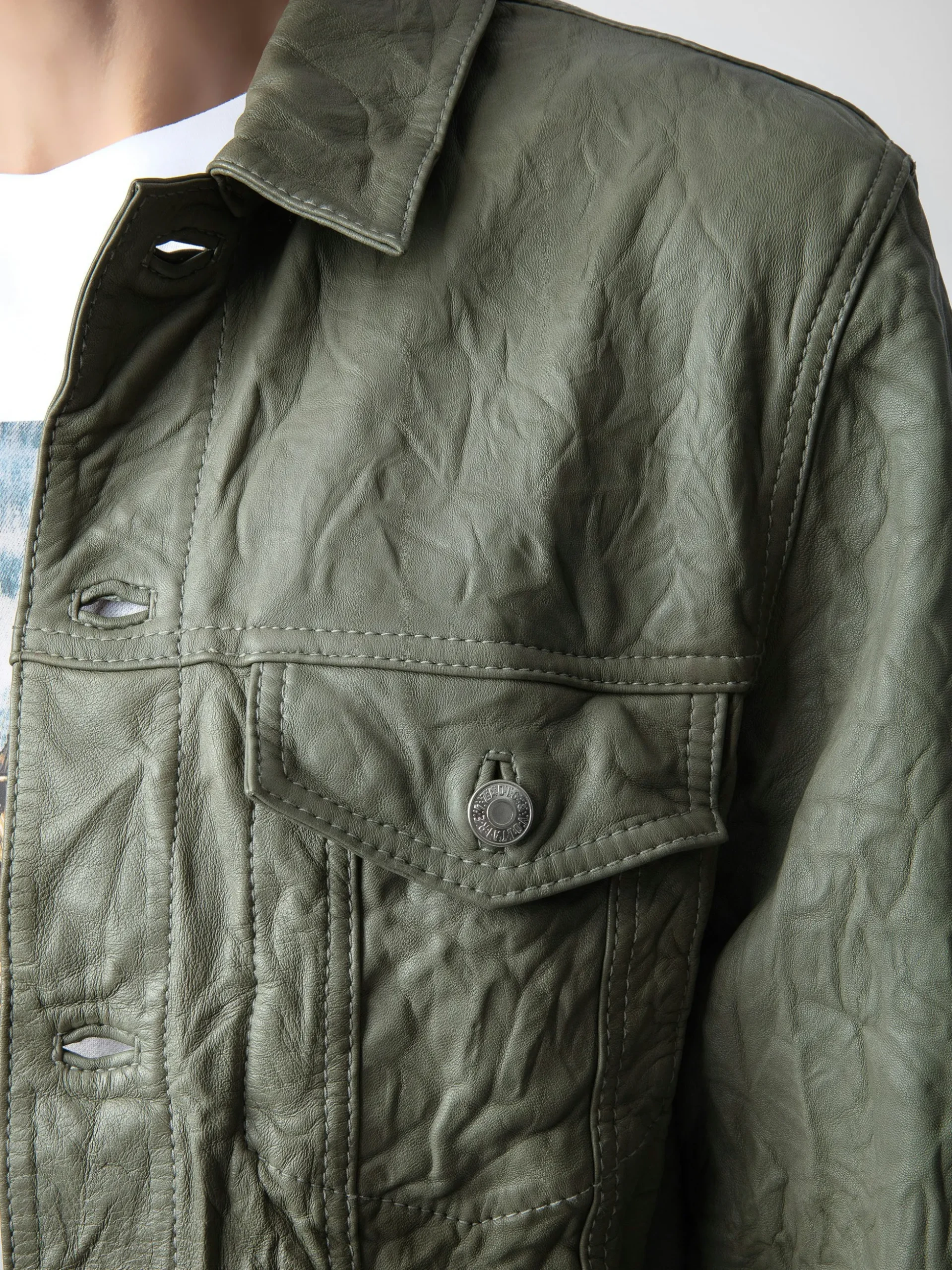 base_crinkled_leather_jacket_2.webp Zadig&Voltaire Base Crinkled Leather Jacket Treillis New