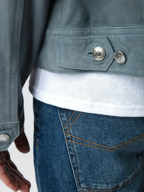 Zadig&Voltaire Base Suede Jacket Uniform Fashion