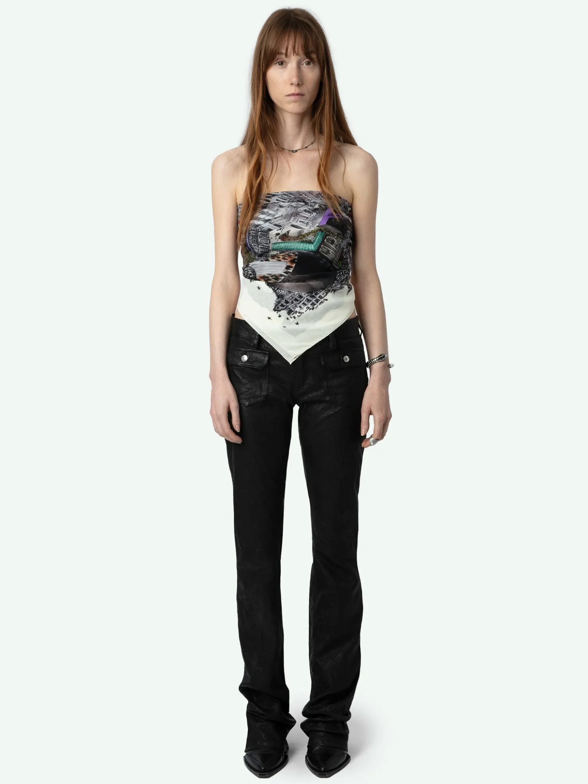 blondie__silk_scarf_4.webp Zadig&Voltaire Blondie 85 Silk Scarf Flash Clearance