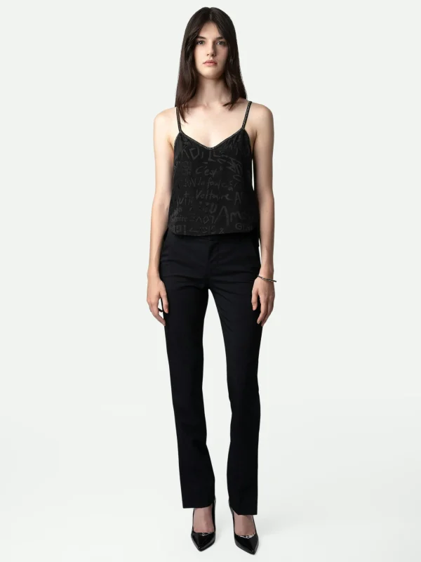 Zadig&Voltaire Callo Jac Camisole Black Shop