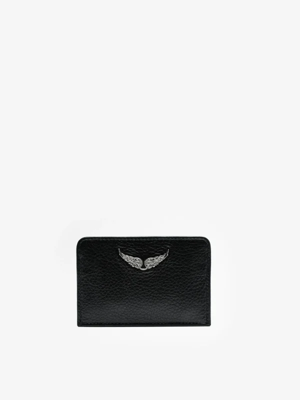 Zadig&Voltaire Card Case Zv Pass Black Fashion