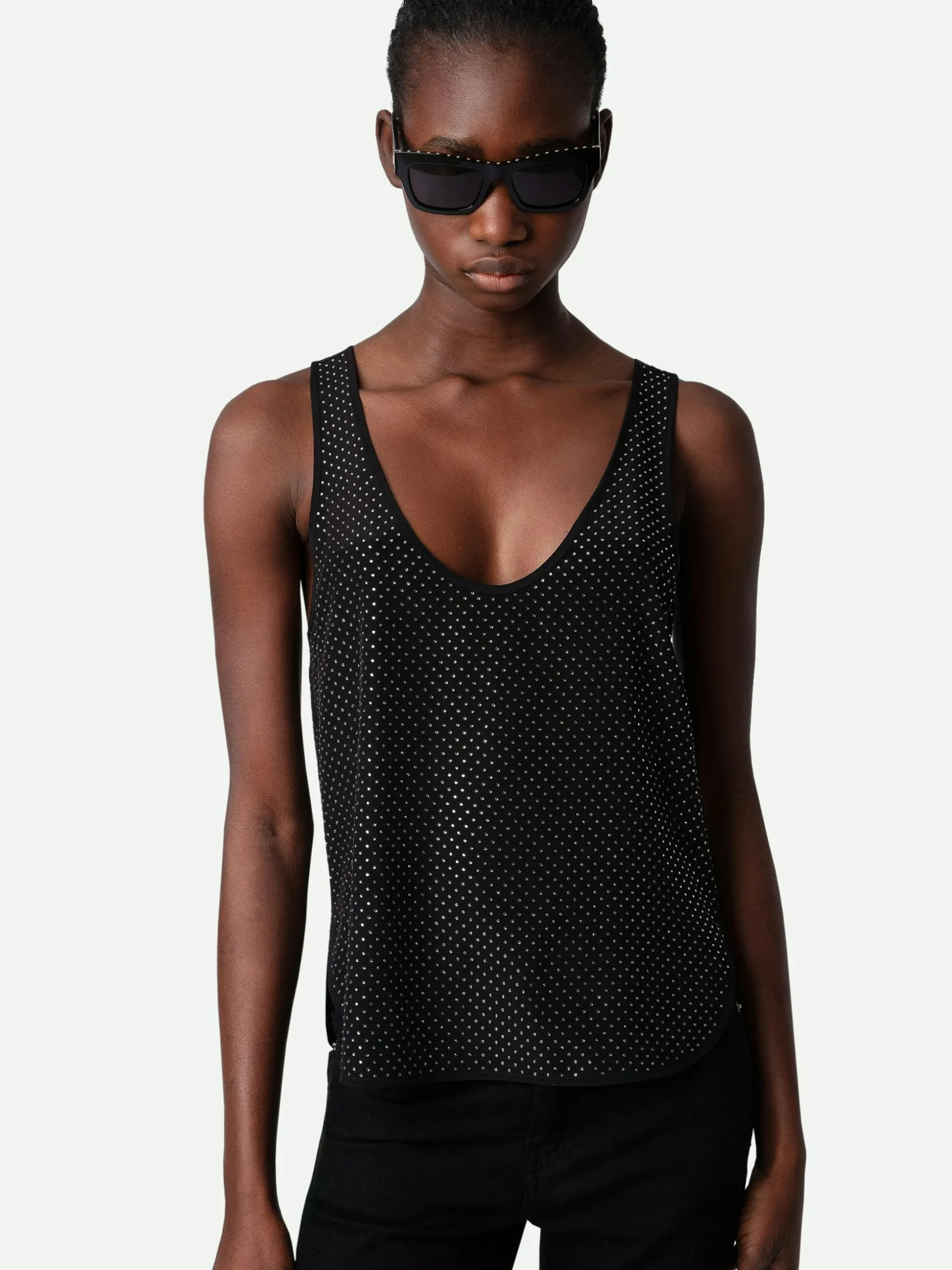 carys_diamant_silk_top_3.webp Zadig&Voltaire Carys Diamanté Silk Top Black Clearance