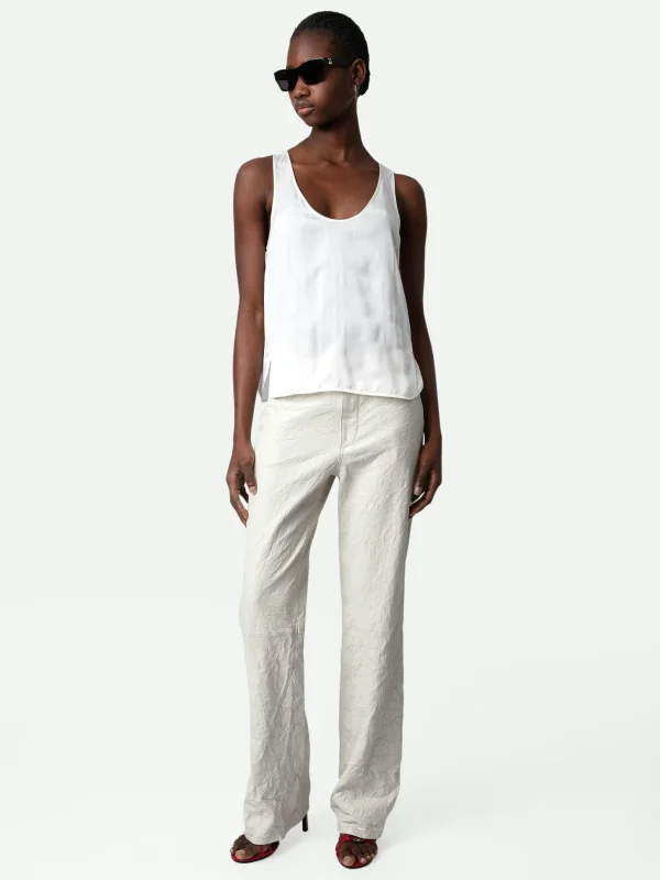 Zadig&Voltaire Carys Satin Top Judo Cheap