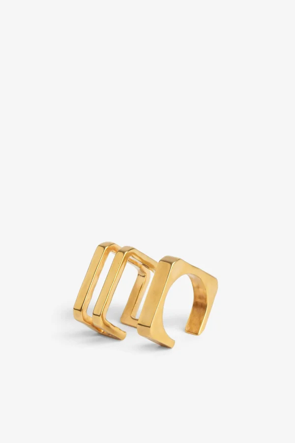 Zadig&Voltaire Cecilia Rings Old gold Outlet