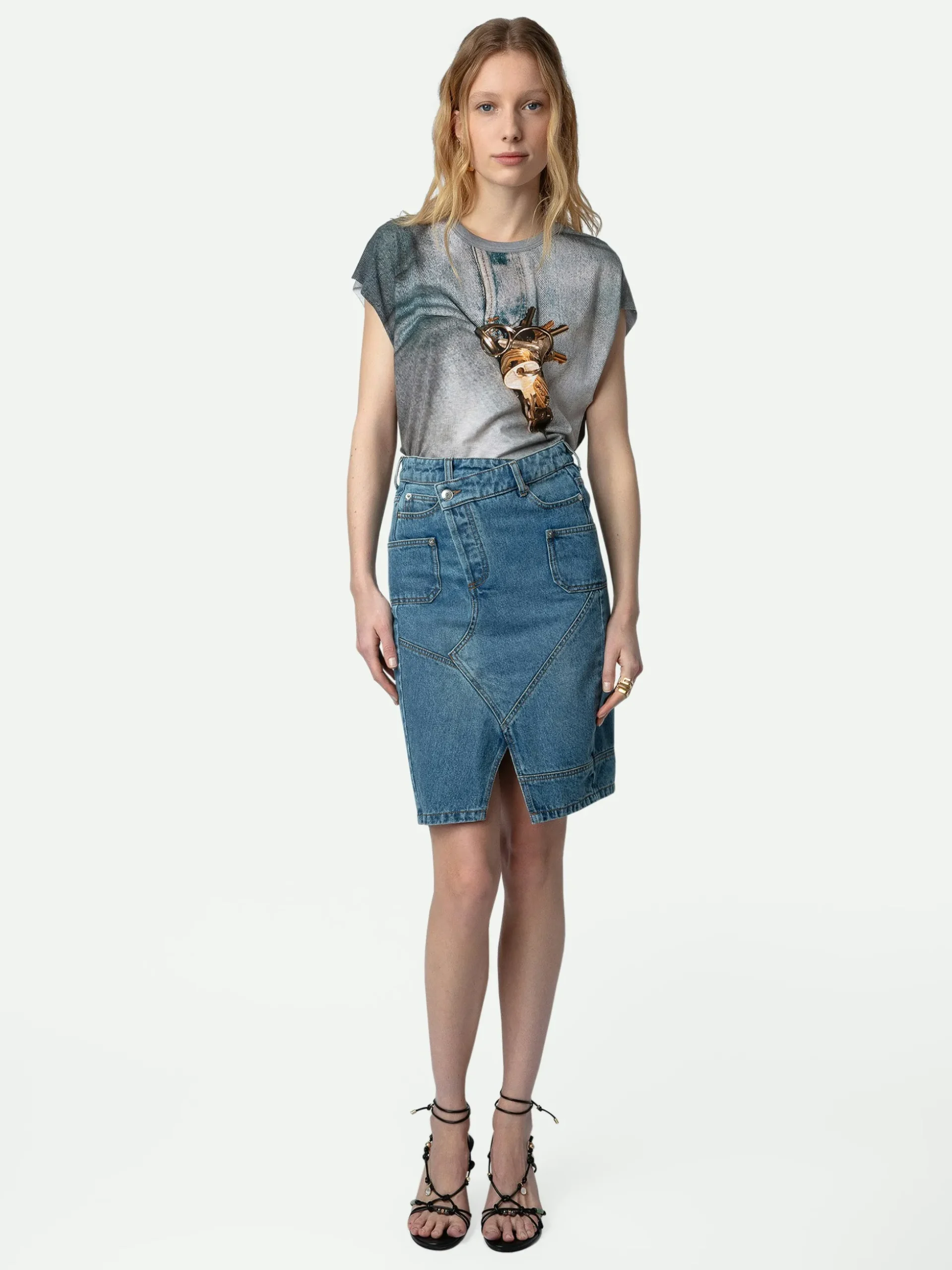 cecilia_tshirt_0.webp Zadig&Voltaire Cecilia T-shirt Carbone Cheap