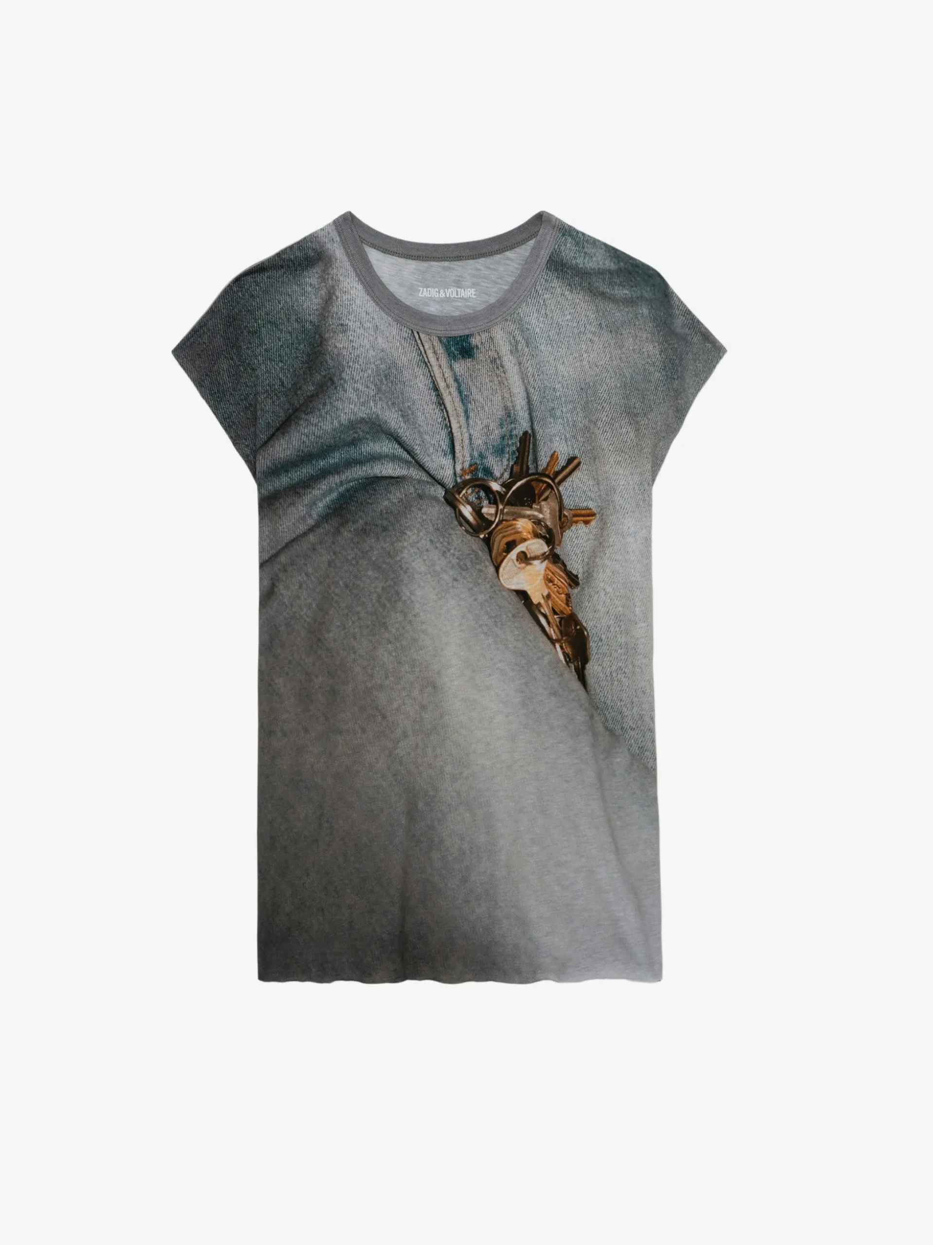 cecilia_tshirt_4.webp Zadig&Voltaire Cecilia T-shirt Carbone Cheap