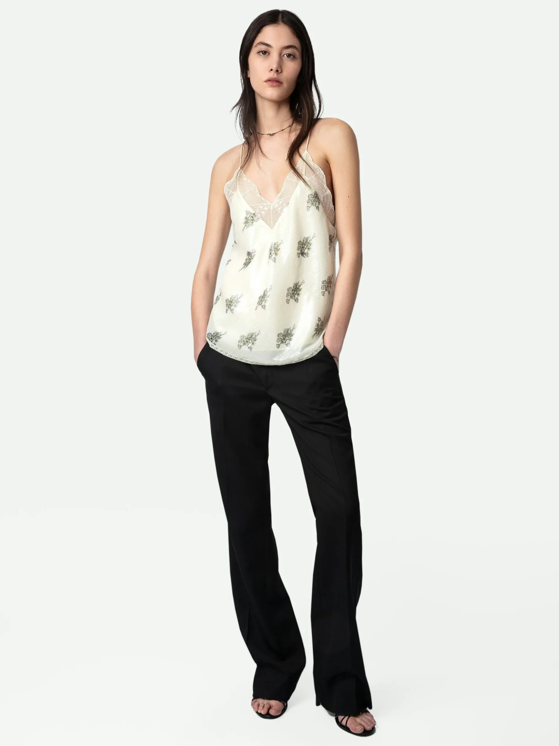 christy_camisole_0.webp Zadig&Voltaire Christy Camisole Mastic Cheap