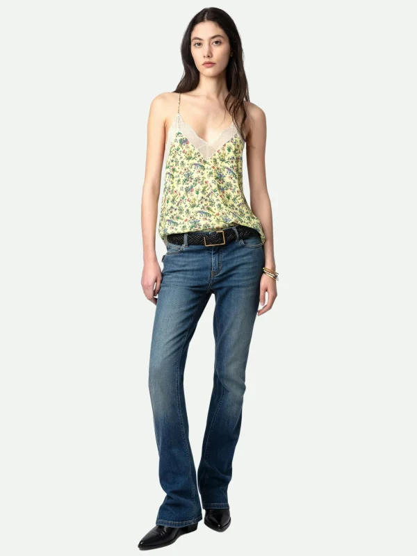 Zadig&Voltaire Christy Silk Camisole Cedra Sale