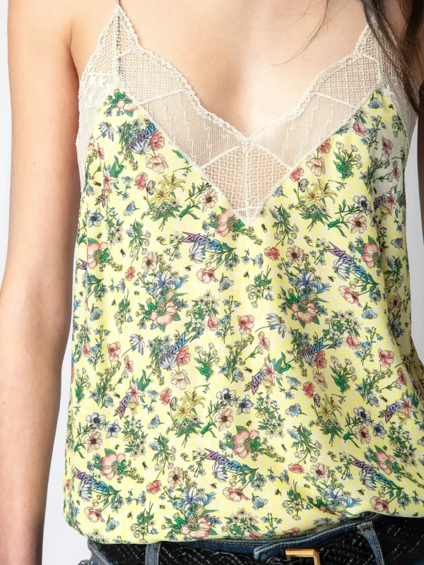 Zadig&Voltaire Christy Silk Camisole Cedra Sale