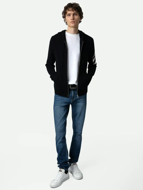 Zadig&Voltaire Clash Arrow Cashmere Cardigan Black Best Sale