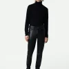 Zadig&Voltaire David Leather Pants Black Fashion