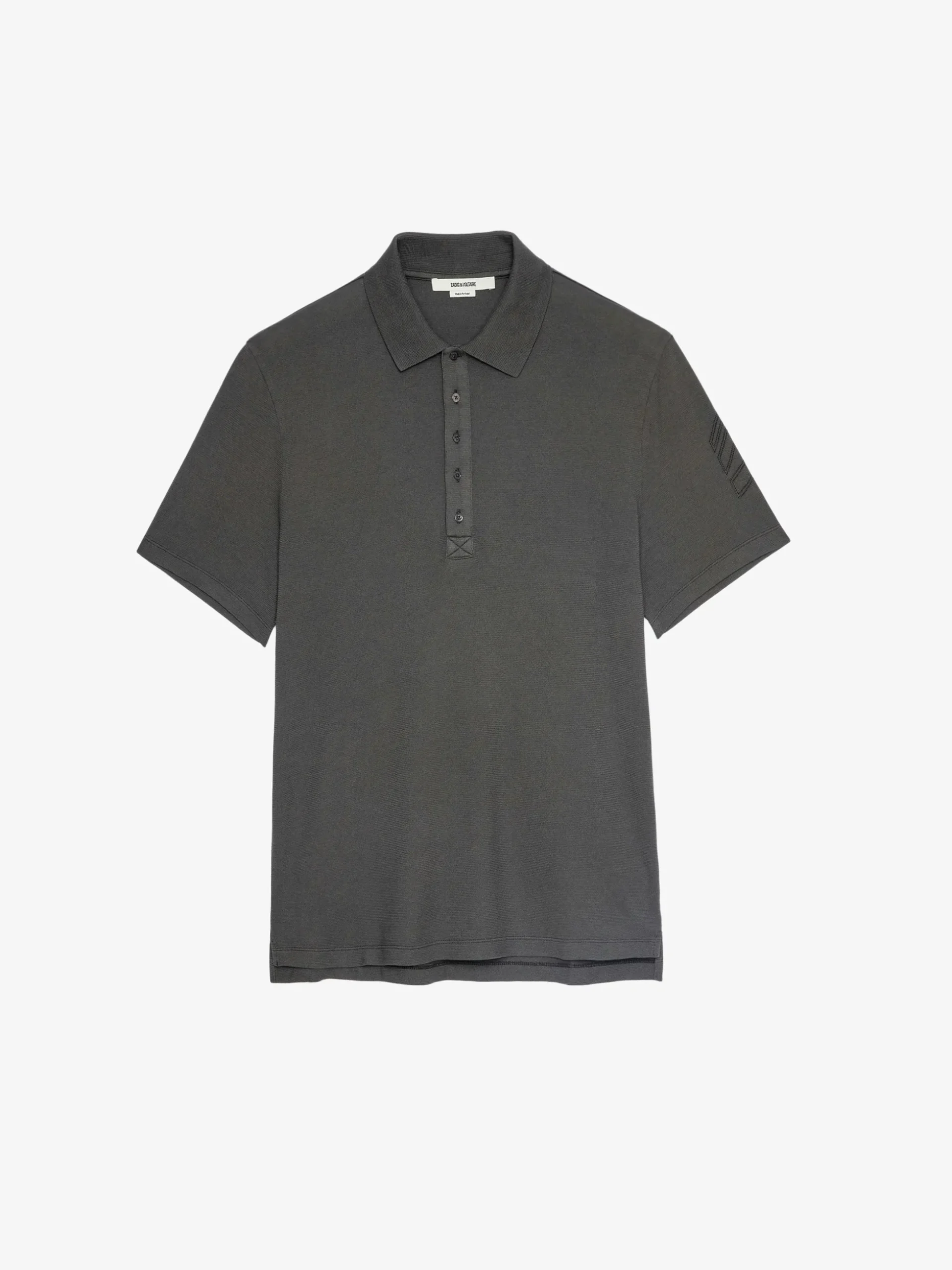 dimitri_polo_shirt_4.webp Zadig&Voltaire Dimitri Polo Shirt Carbone Fashion