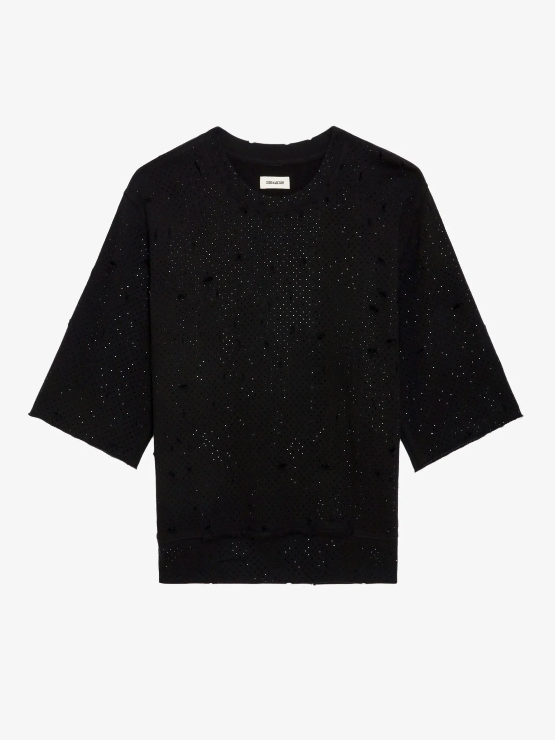 edmond_diamant_sweatshirt_6.webp Zadig&Voltaire Edmond Diamanté Sweatshirt Black Clearance