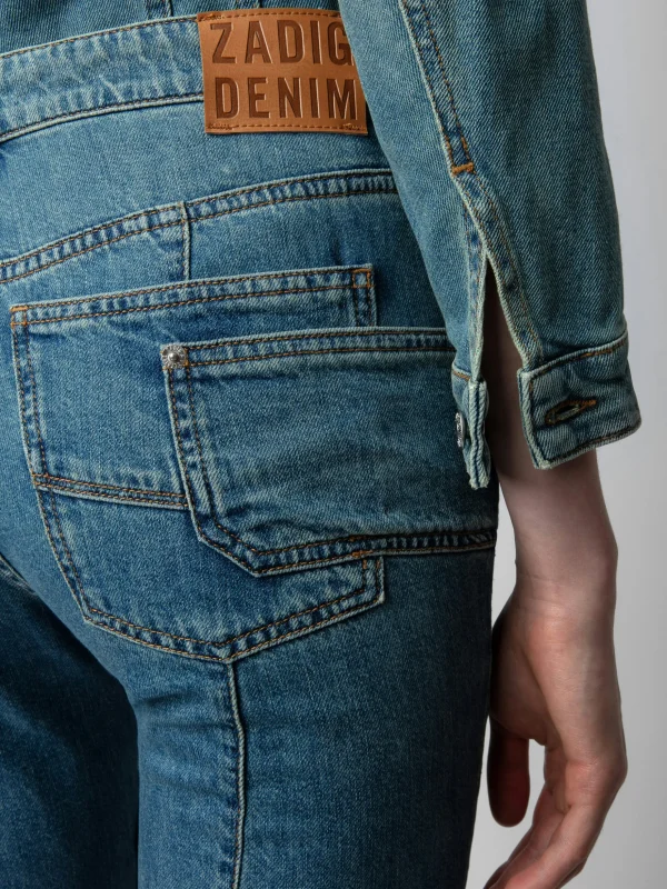 Zadig&Voltaire Elvira Jeans Light blue Clearance