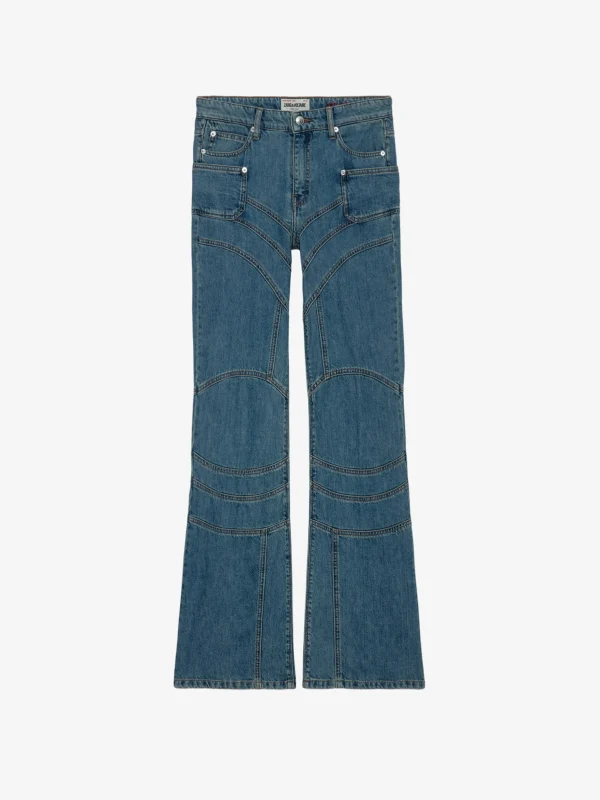 Zadig&Voltaire Elvira Jeans Light blue Clearance