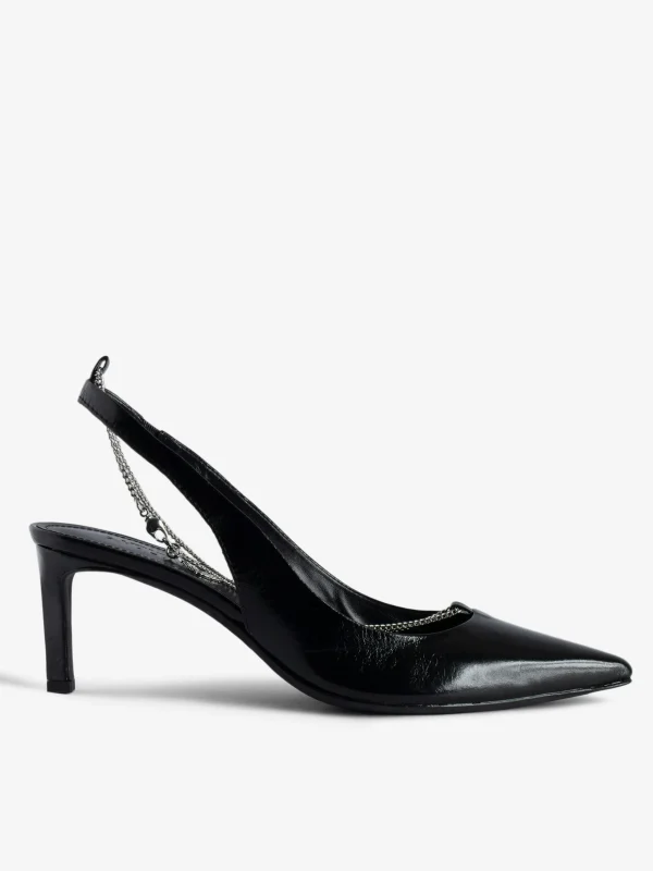 Zadig&Voltaire First Night Court Shoes Black Hot