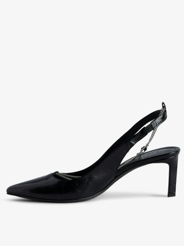 Zadig&Voltaire First Night Court Shoes Black Hot