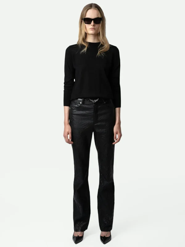 Zadig&Voltaire First Night Court Shoes Black Hot