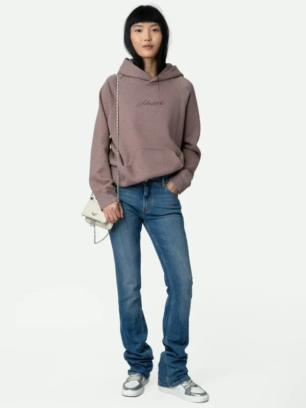 Zadig&Voltaire Georgy Photoprint Sweatshirt Primrose Cheap