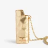 Zadig&Voltaire Heart On Fire Lighter Holder Old gold Flash Sale