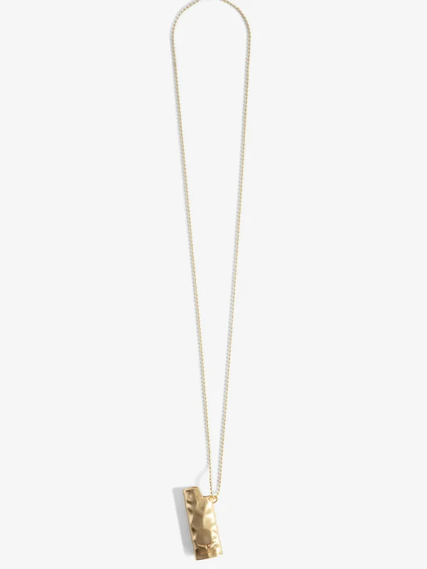 Zadig&Voltaire Heart On Fire Lighter Holder Old gold Flash Sale