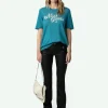 Zadig&Voltaire Ida Diamante Amour Cashmere Sweater Aqua Online