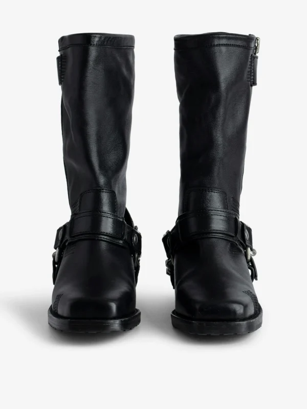 Zadig&Voltaire Igata Ankle Boots Black Hot