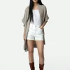 Zadig&Voltaire Indiany Cashmere Gilet Light beige Online
