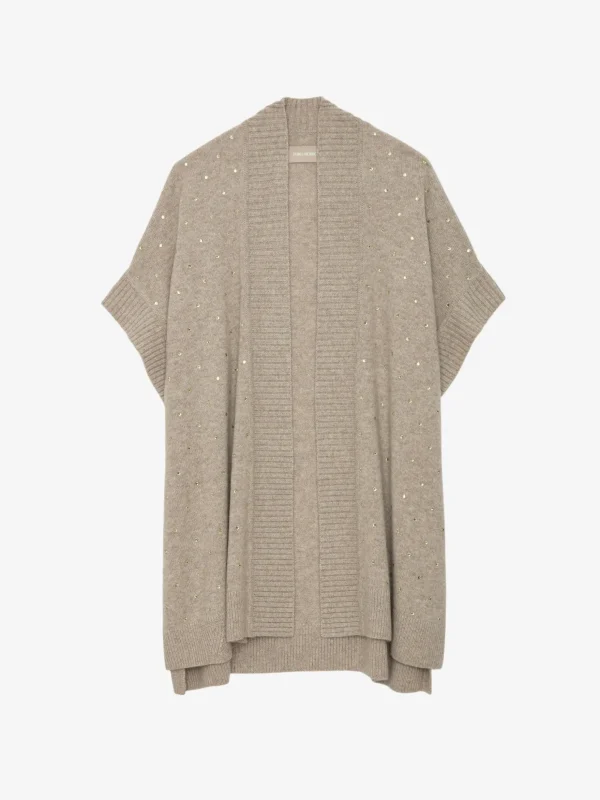 Zadig&Voltaire Indiany Cashmere Gilet Light beige Online