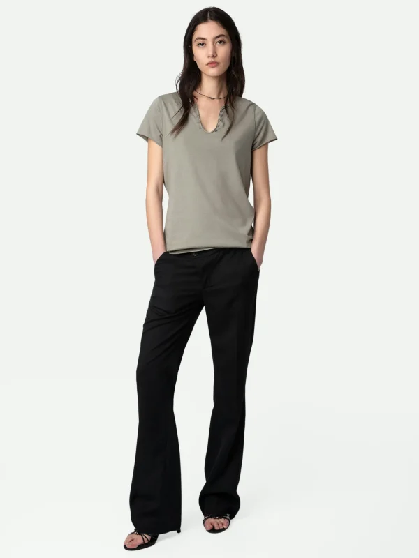 Zadig&Voltaire Insignia Henley T-shirt Trellis Shop