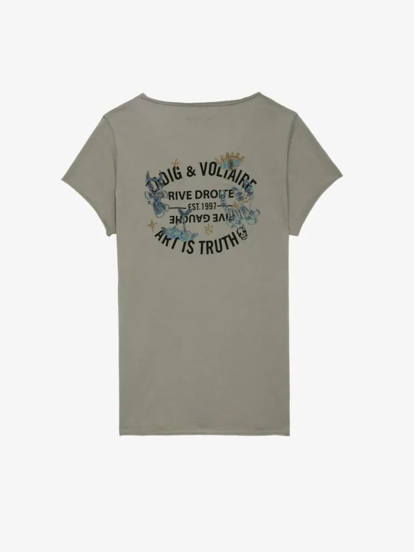Zadig&Voltaire Insignia Henley T-shirt Trellis Shop