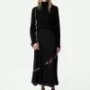 Zadig&Voltaire Jaylal Silk Skirt Black Store