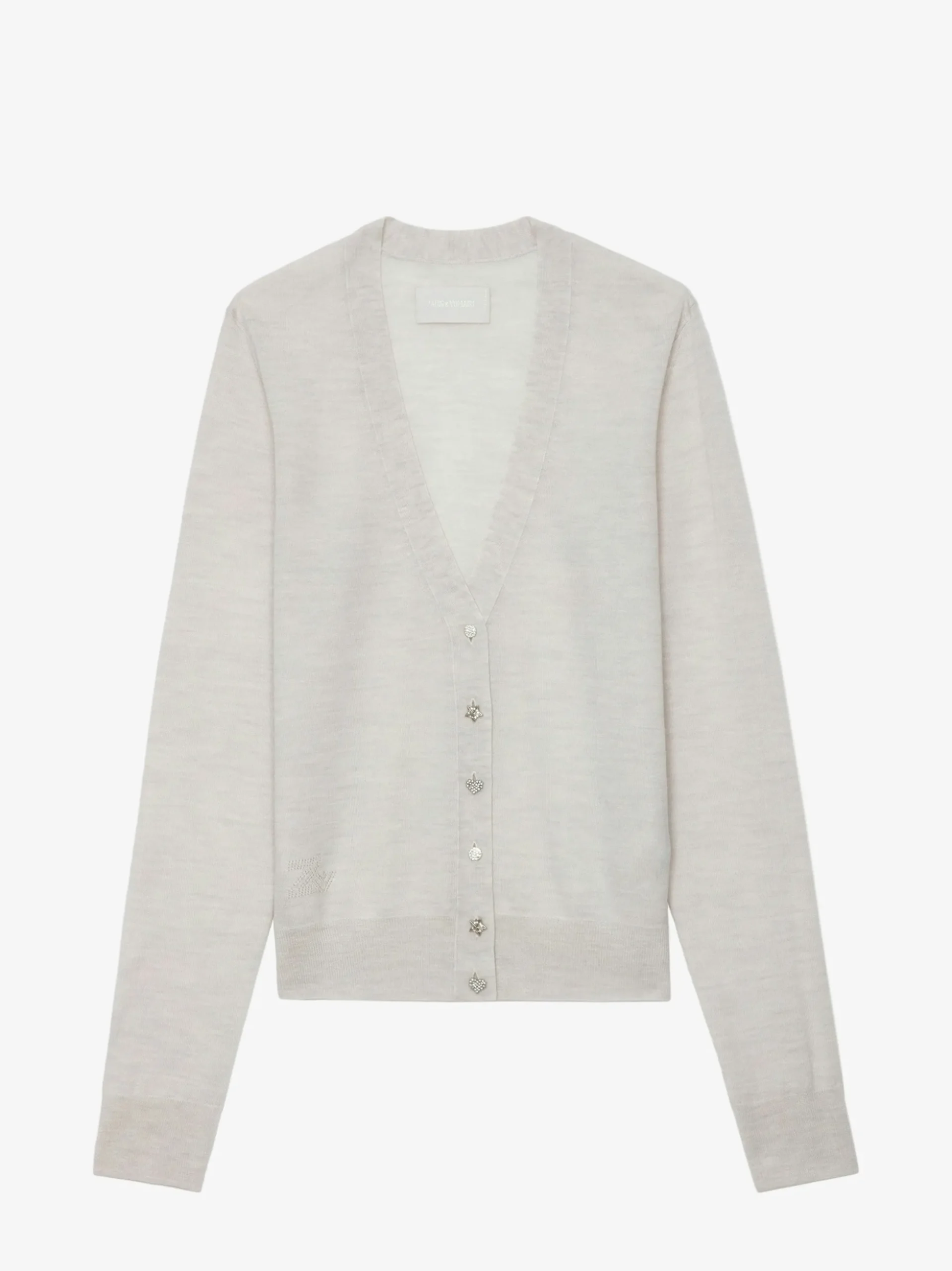 jemmy_jewel_cardigan_5.webp Zadig&Voltaire Jemmy Jewel Cardigan Neige Discount