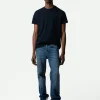 Zadig&Voltaire Jimmy T-Shirt Encre Cheap