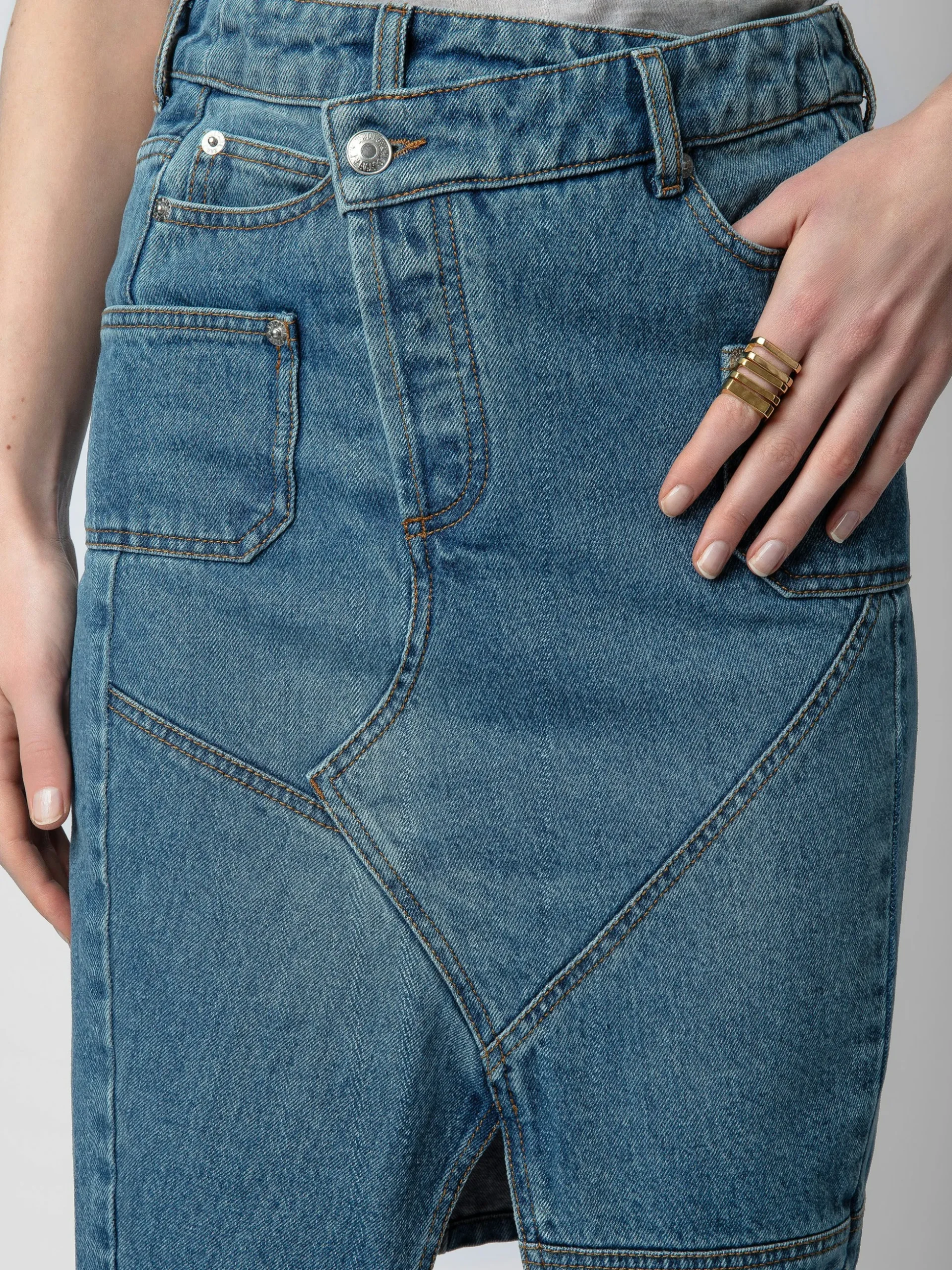jinko_denim_skirt_2.webp Zadig&Voltaire Jinko Denim Skirt Light blue Clearance