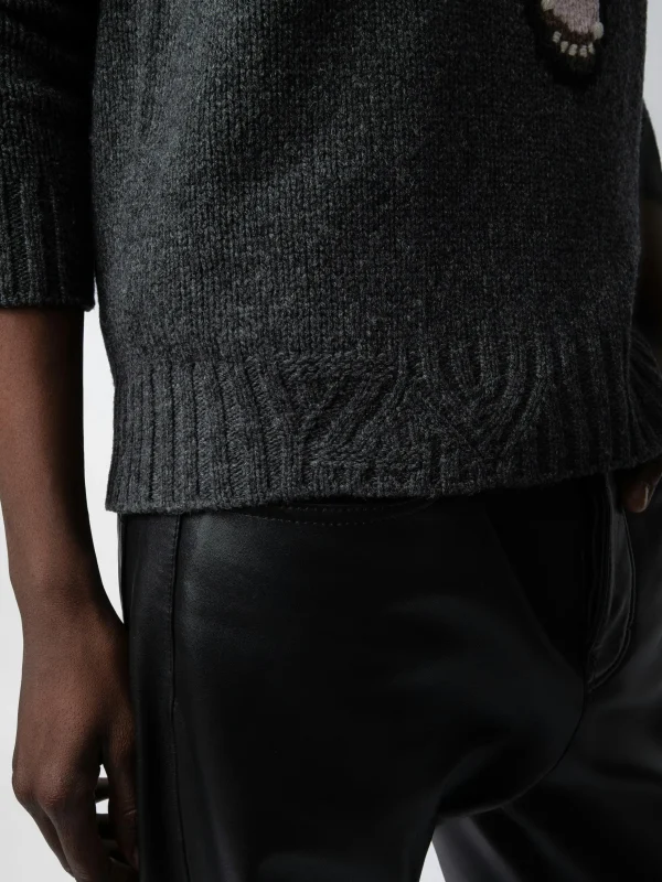 Zadig&Voltaire Jordan Sweater Anthracite Cheap