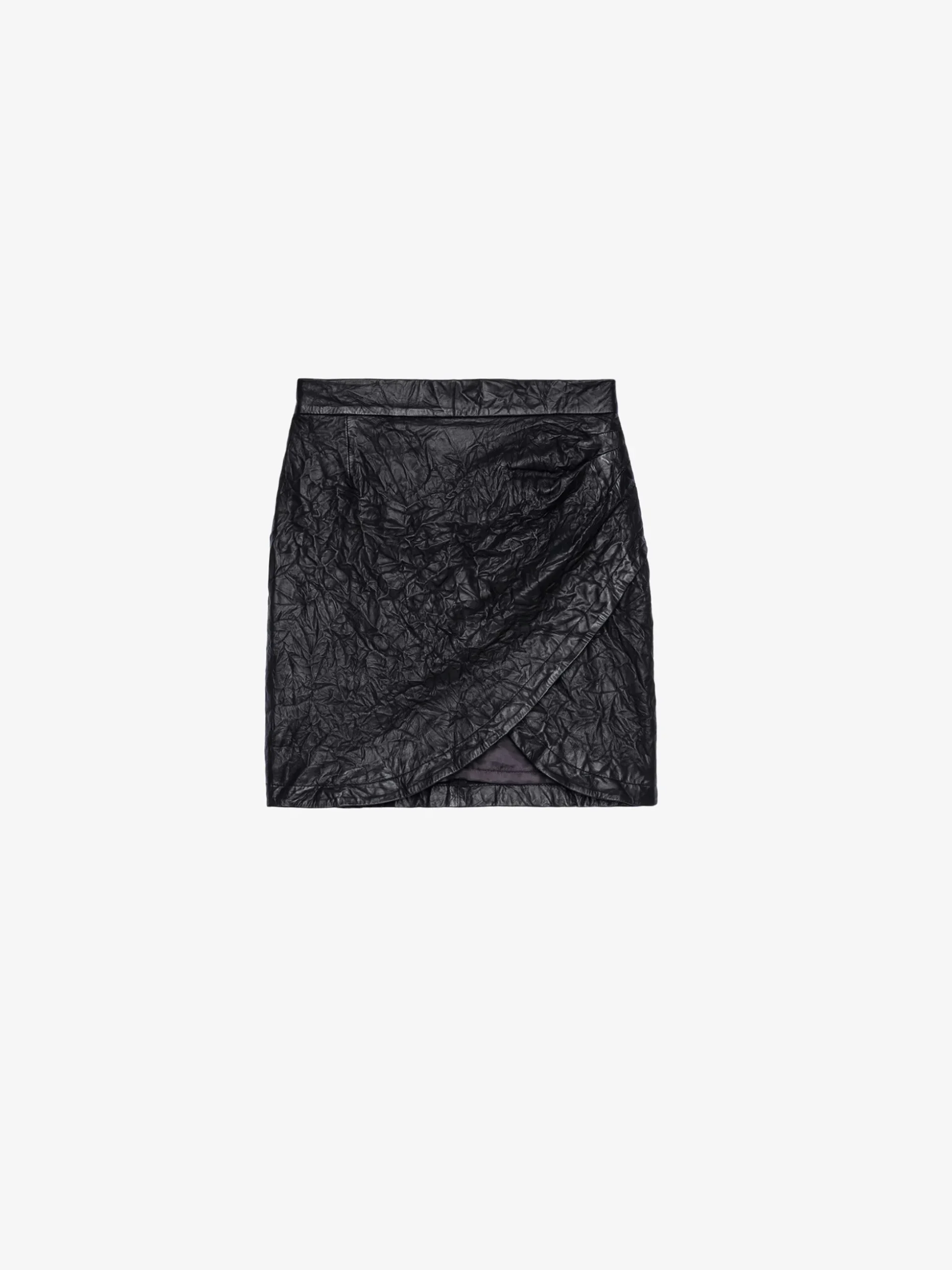 julipe_crinkled_leather_skirt_4.webp Zadig&Voltaire Julipe Crinkled Leather Skirt Black Discount
