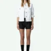 Zadig&Voltaire Kaely Denim Jacket Judo Flash Sale