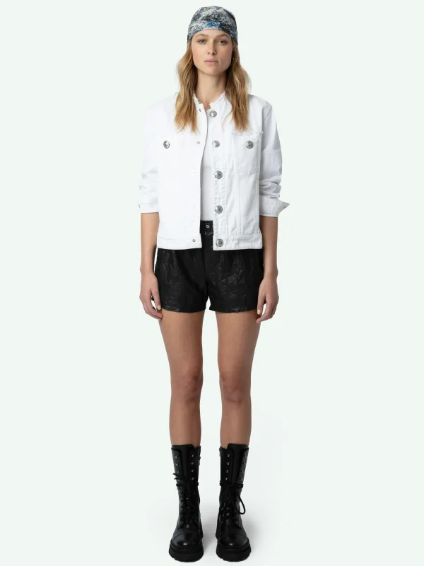 Zadig&Voltaire Kaely Denim Jacket Judo Flash Sale