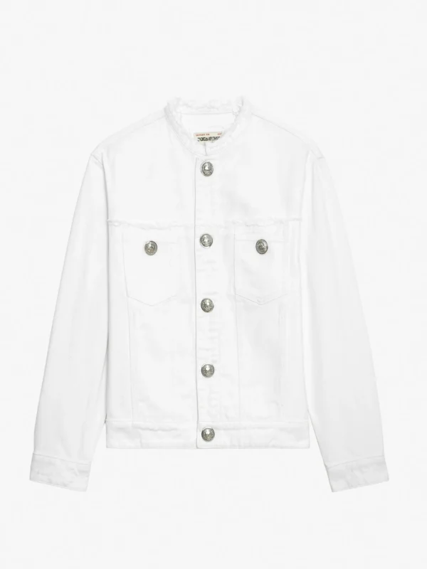 Zadig&Voltaire Kaely Denim Jacket Judo Flash Sale