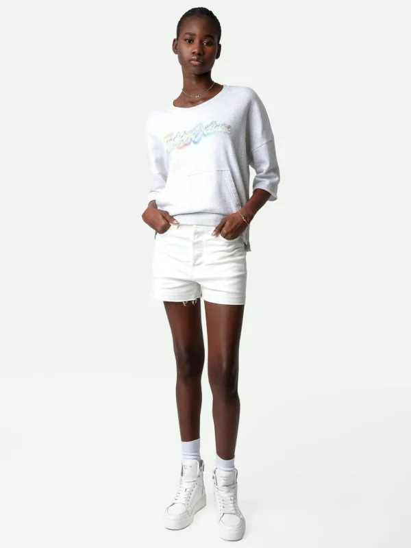Zadig&Voltaire Kaly Sweatshirt Gris chine clair Clearance