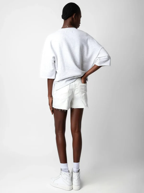 Zadig&Voltaire Kaly Sweatshirt Gris chine clair Clearance