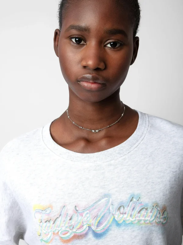 Zadig&Voltaire Kaly Sweatshirt Gris chine clair Clearance
