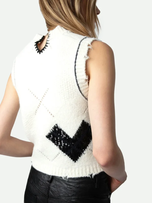 Zadig&Voltaire Karry Cardigan Ecru Shop