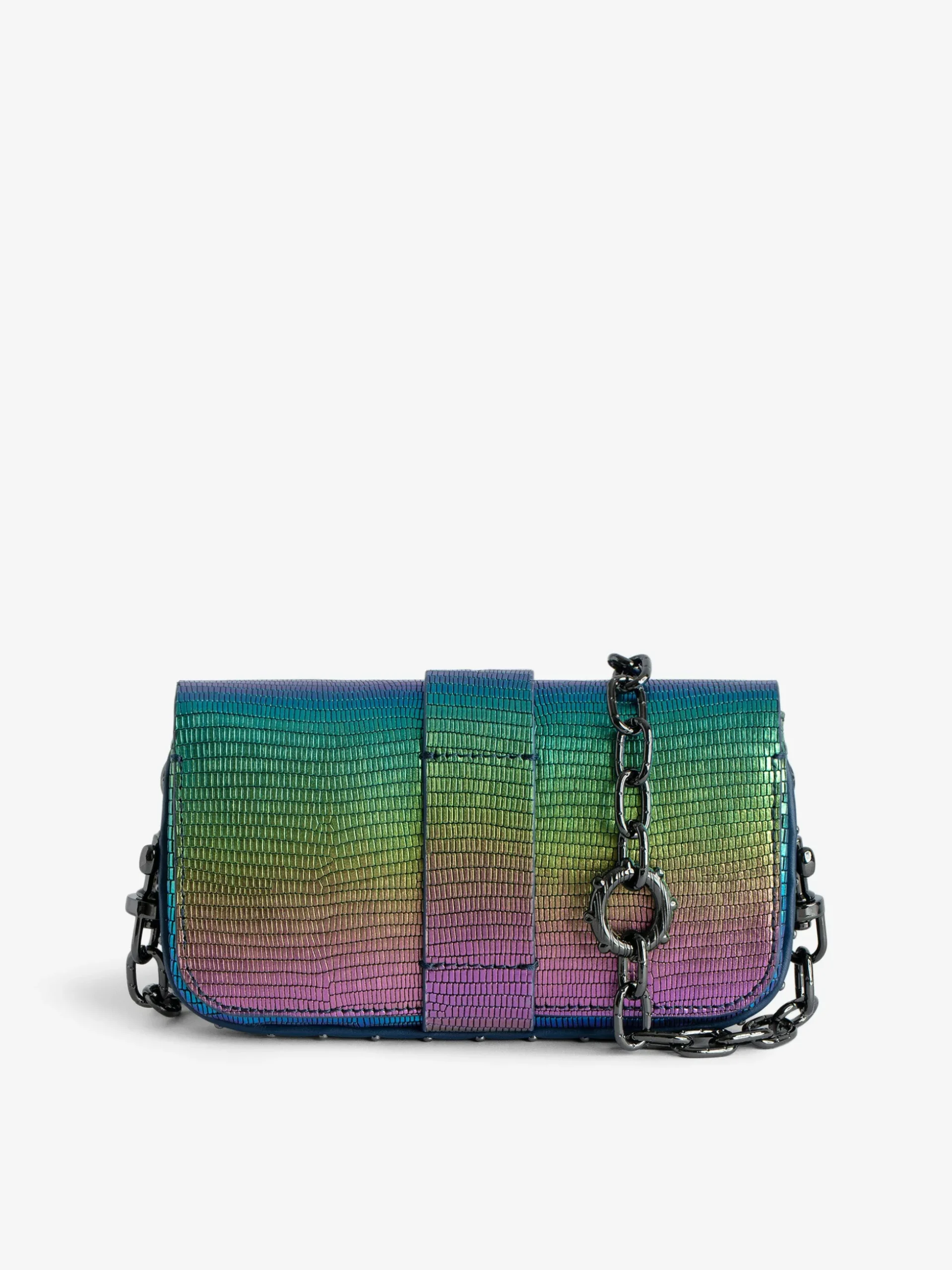 kate_wallet_embossed_metallic_bag_1.webp Zadig&Voltaire Kate Wallet Embossed Metallic Bag Rainbow Best